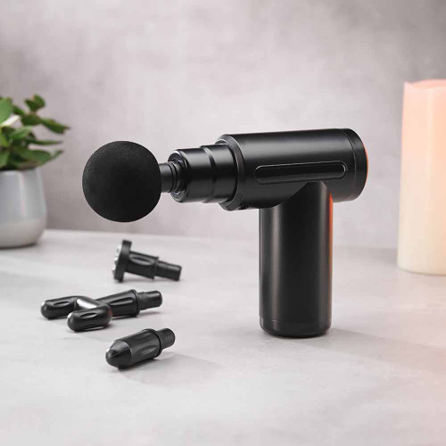 Mini Massage Gun – Portable with 4 Attachments