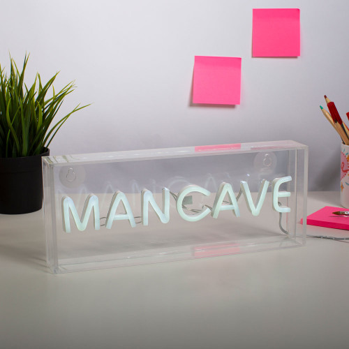 Mancave Neon Style Sign