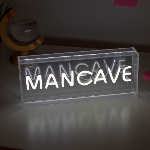 Mancave Neon Style Sign