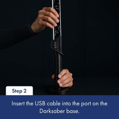 Star Wars: The Mandalorian Dark Saber Desk Light