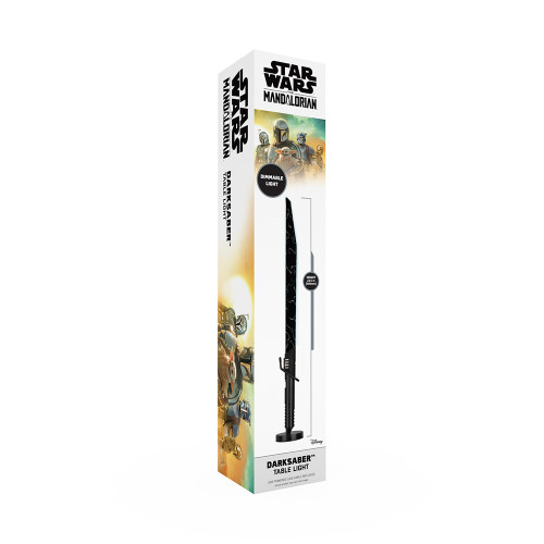 Star Wars: The Mandalorian Dark Saber Desk Light