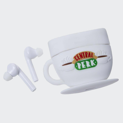 Friends Central Perk Cup True Wireless Earbuds in Charging Case