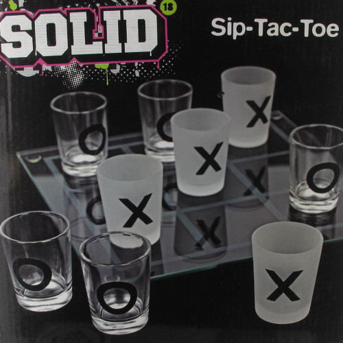 Sip Tic Tac Toe Drinking Game - old
