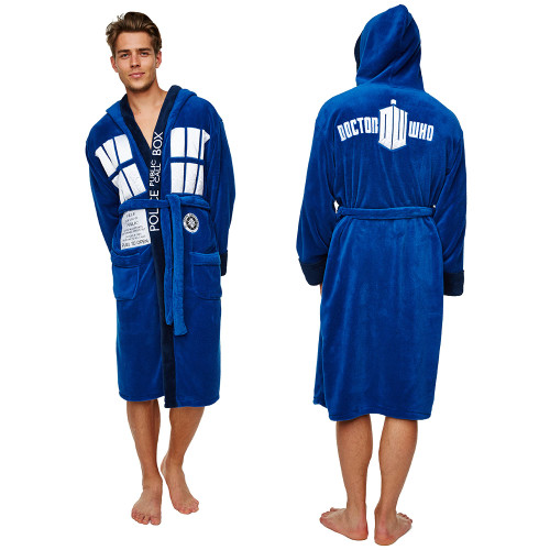Doctor Who Tardis Adult Dressing Gown Version 2
