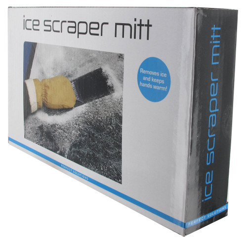 Windscreen Ice Scraper Mitt - old