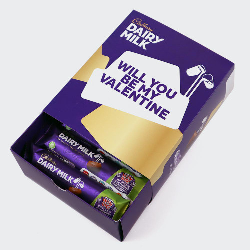 Personalised Cadbury Dairy Milk Favourites Box  - 20 Bars