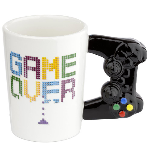 ‘Game Over’ Controller Shaped Handle Mug
