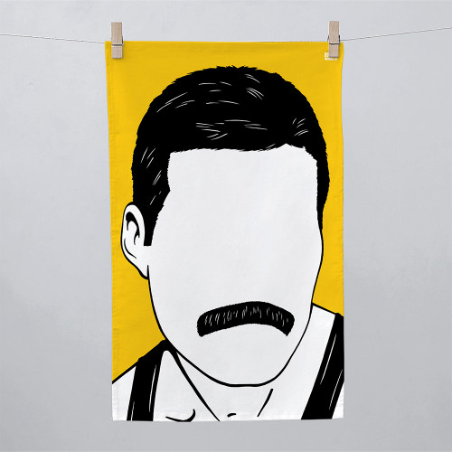 Freddie Mercury Tea Towel
