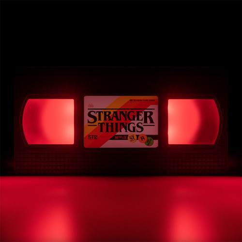 Stranger Things VHS Logo Desk Lamp