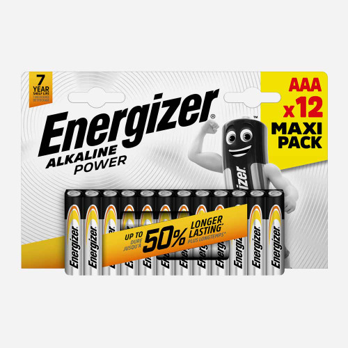Energizer AAA Batteries – Pack of 12
