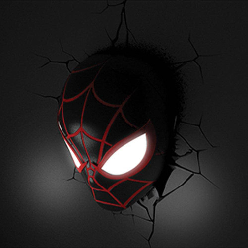 Marvel Spider-Man Miles Morales 3D Wall Light