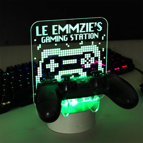 Personalised LED Gaming Controller Holder