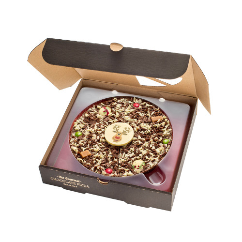 Merry Christmas 7" Chocolate Pizza