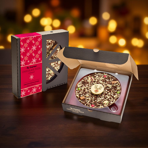 Merry Christmas 7" Chocolate Pizza