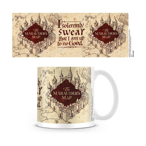 Harry Potter Marauders Map Gift Set – Mug, Coaster, Keyring