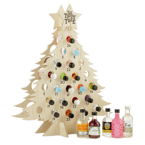 The Tiny Tipsy Tree with Gin Advent Calendar