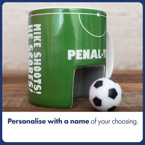 Personalised Penaltea Football Mug