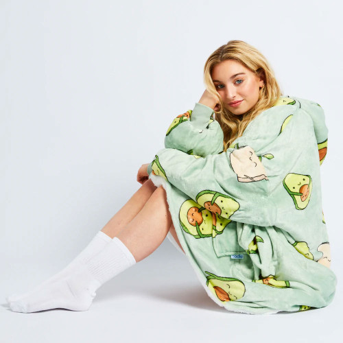 Avocado Oodie Hooded Blanket