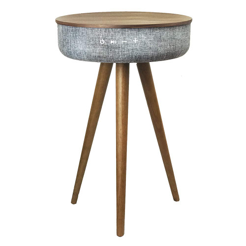 Steepletone Tabblue Bluetooth Table Speaker – Dark Wood