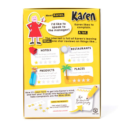 Karen – Game of One Star Reviews