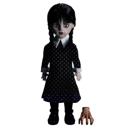 The Addams Family 10” Wednesday and Thing Living Dead Doll