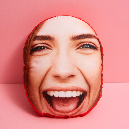 Personalised Face Cushion - Double Sided