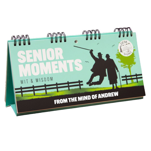 Personalised Senior Moments Flip Book