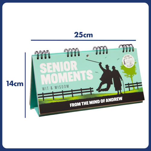 Personalised Senior Moments Flip Book