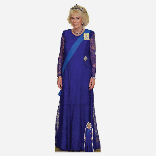 Camilla The Queen Consort Lifesize Cardboard Cutout