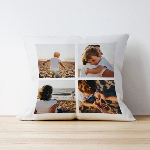 Personalised Photo Cushion – 4 Photos