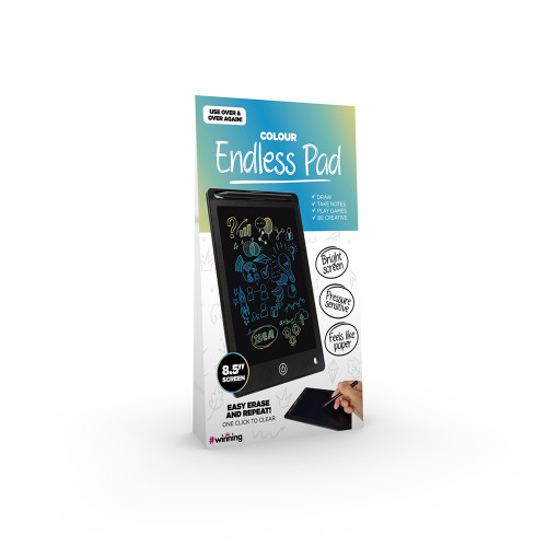 RED5 Endless Drawing Pad Colour - Reusable LCD Sketch and Notepad