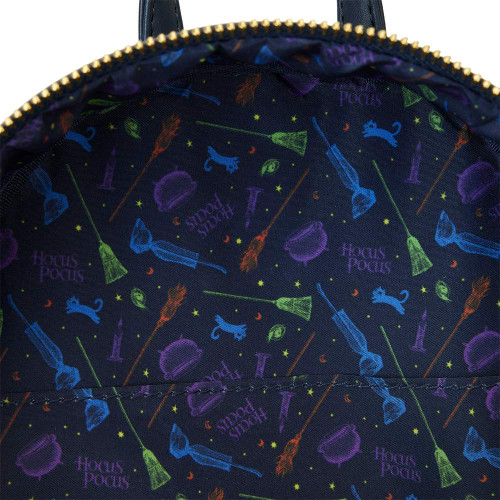 Disney Hocus Pocus Movie Poster Loungefly Mini Backpack