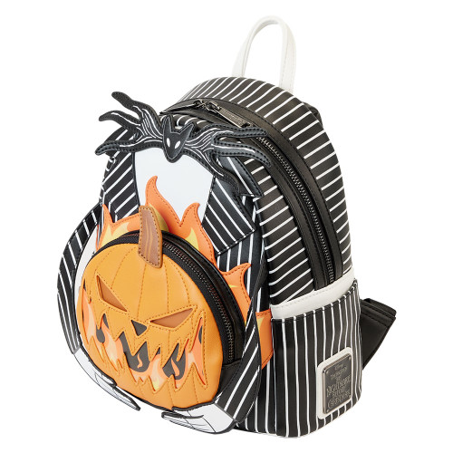 Nightmare Before Christmas Flaming Jack Loungefly Mini Backpack