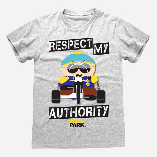 South Park Eric Cartman Respect My Authority Quote T-Shirt