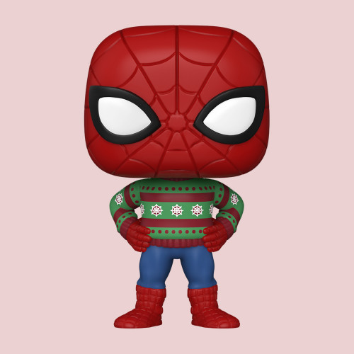 Marvel Spider-Man with Ugly Sweater Funko Pop! Vinyl Figure