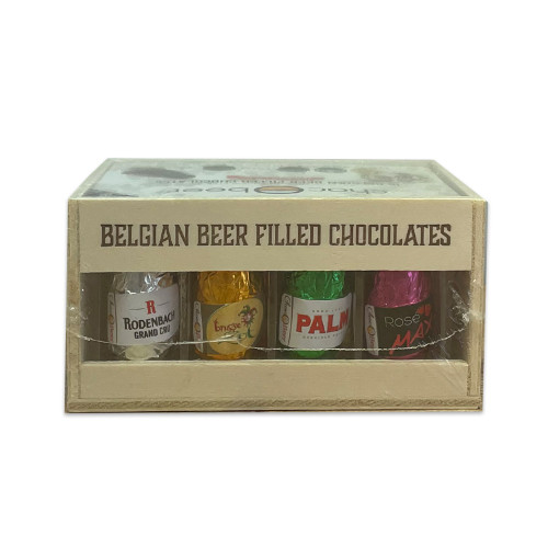ChocObeer 16 Belgium Beer Filled Belgium Chocolate Miniatures