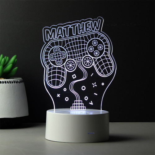Personalised Gaming Led Colour Changing Light