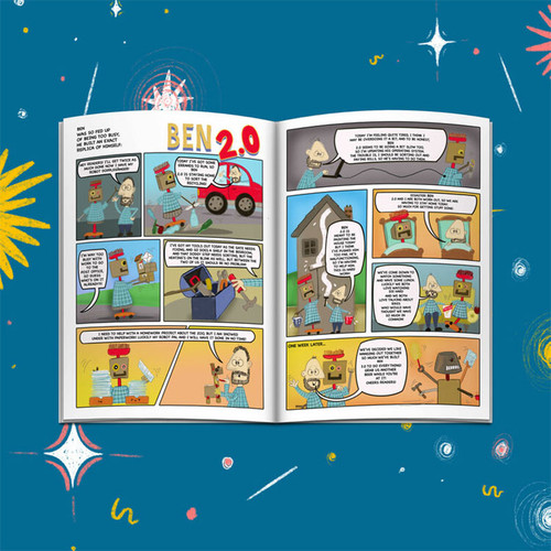 Dad: 'The Comic' Personalised Comic for Dads