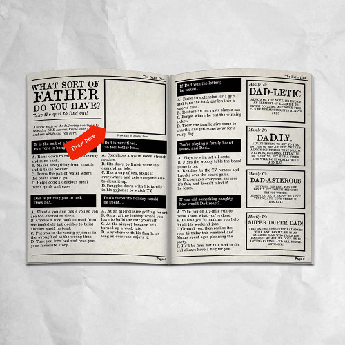 Personalised The Daily Dad Newspaper