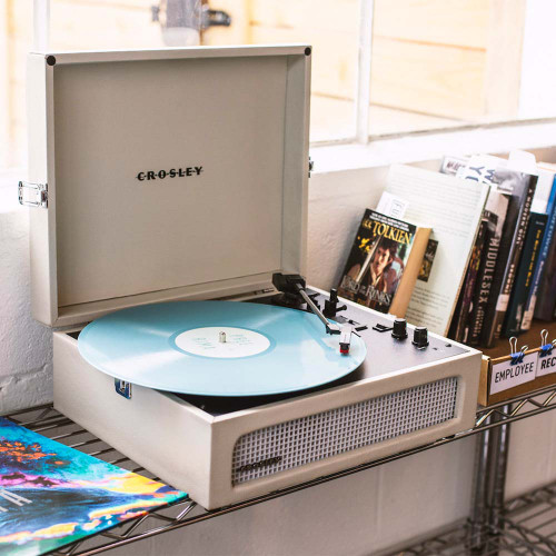 Crosley Voyager Record Player - Dune