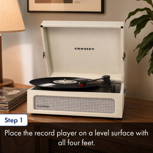 Crosley Voyager Record Player - Dune
