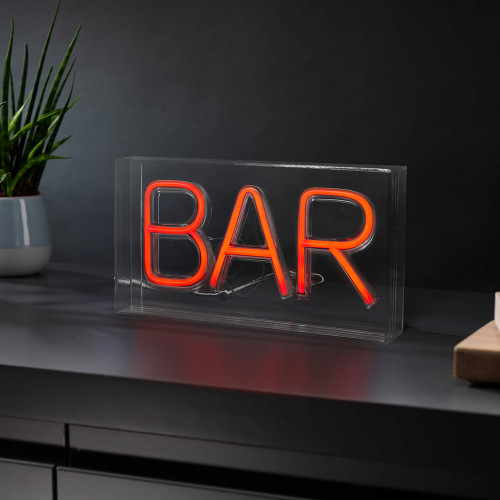 RED5 Boxed Neon Effect Bar Light