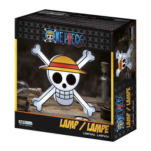 One Piece Luffy Skull Desk Lamp