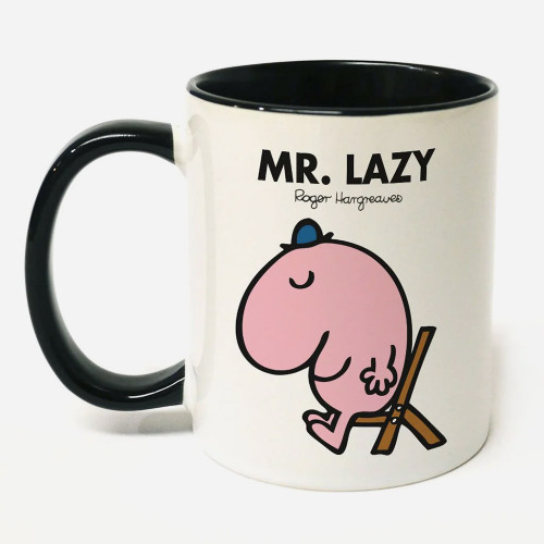 Personalised Mr. Lazy Mug – Large