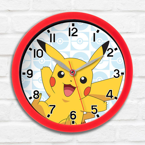 Pokémon Pikachu Wall Clock