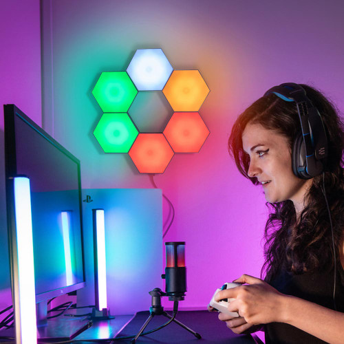Hexagon LED Gaming Lights