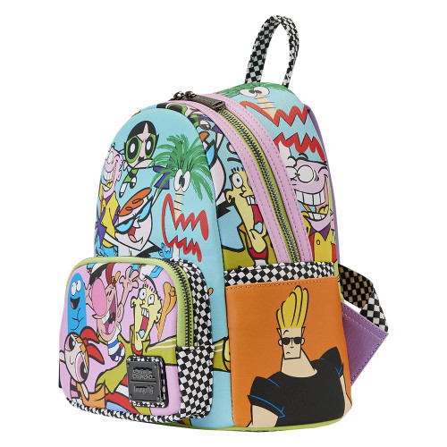 Cartoon Network Retro Collage Loungefly Backpack