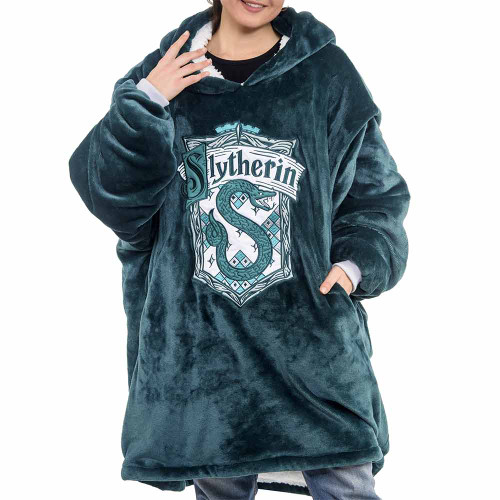 Harry Potter Hoodie Blanket - Slytherin