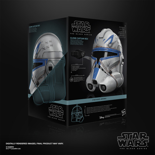 Star Wars Clone Captain Rex Electronic Helmet by Hasbro