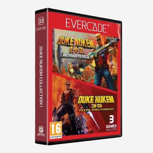 Evercade Duke Nukem Collection 1 Cartridge